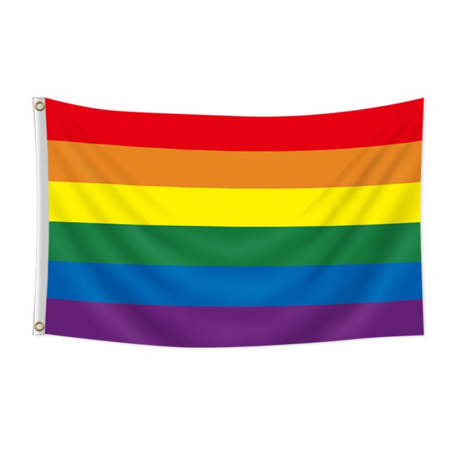 Pride zastava 90 cm x 60 cm – mavrična zastava ponosa LGBT zastava