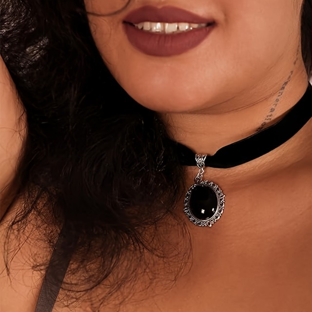 Čudovita choker ogrlica viktorijanski stil 