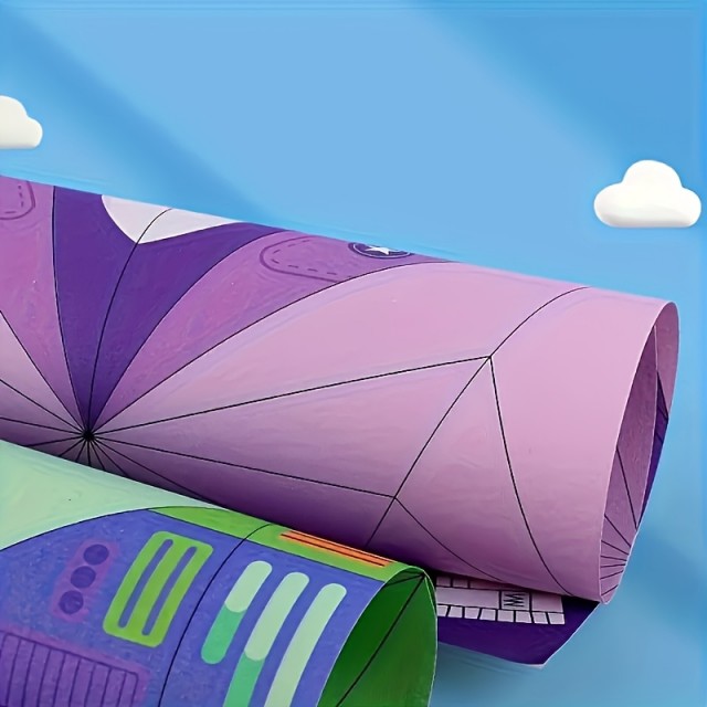 Knjiga z origami listi za izdelavo letal 32 strani 