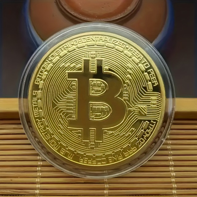 Set 3 kovancev - Bitcoin kovanec, Etherium kovanec in Dogecoin kovanec