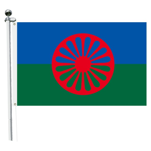 Zastava Romov 90X150cm romska zastava 