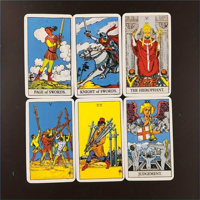 Tarot karte za vedeževanje THE RIDER TAROT 78 kart 