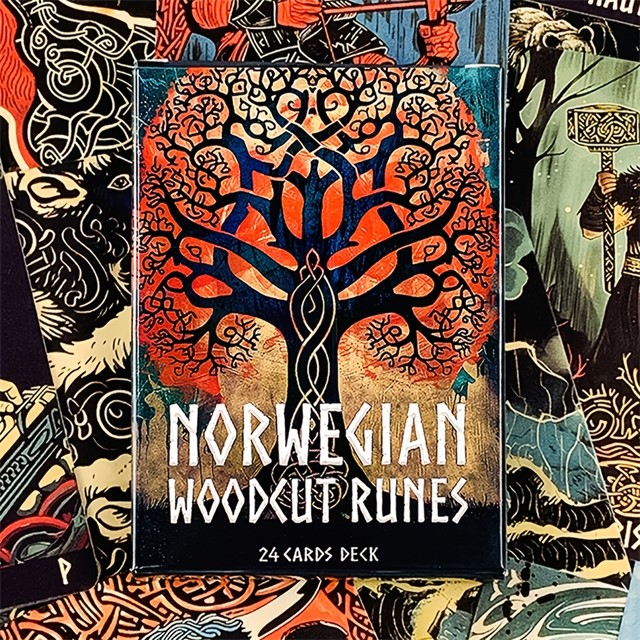 Karte nordijskih run – 24 kart