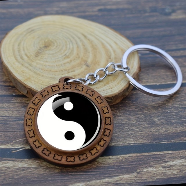Lesen obesek za ključe Yin Yang