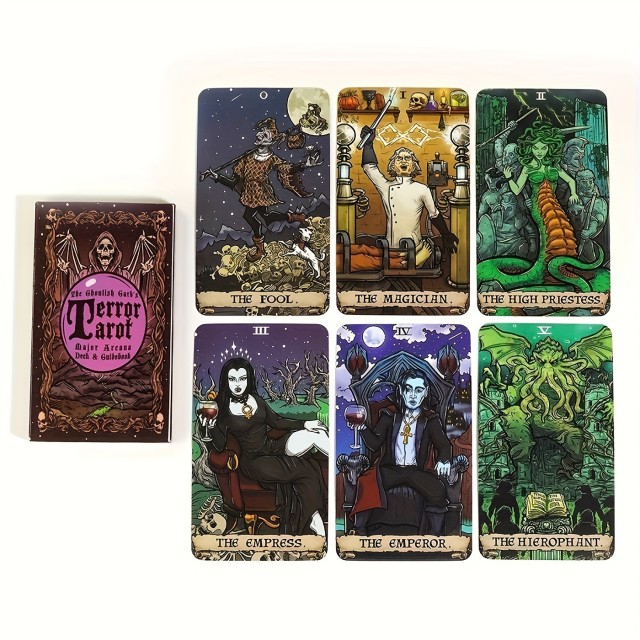 Terror tarot karte Pošastnega Dekleta