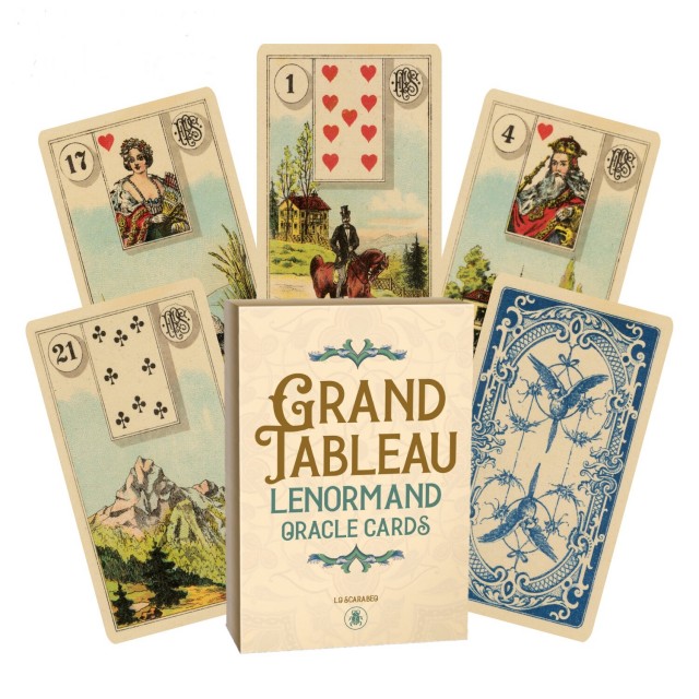 Velika postavitev Lenomard orakeljske karte 